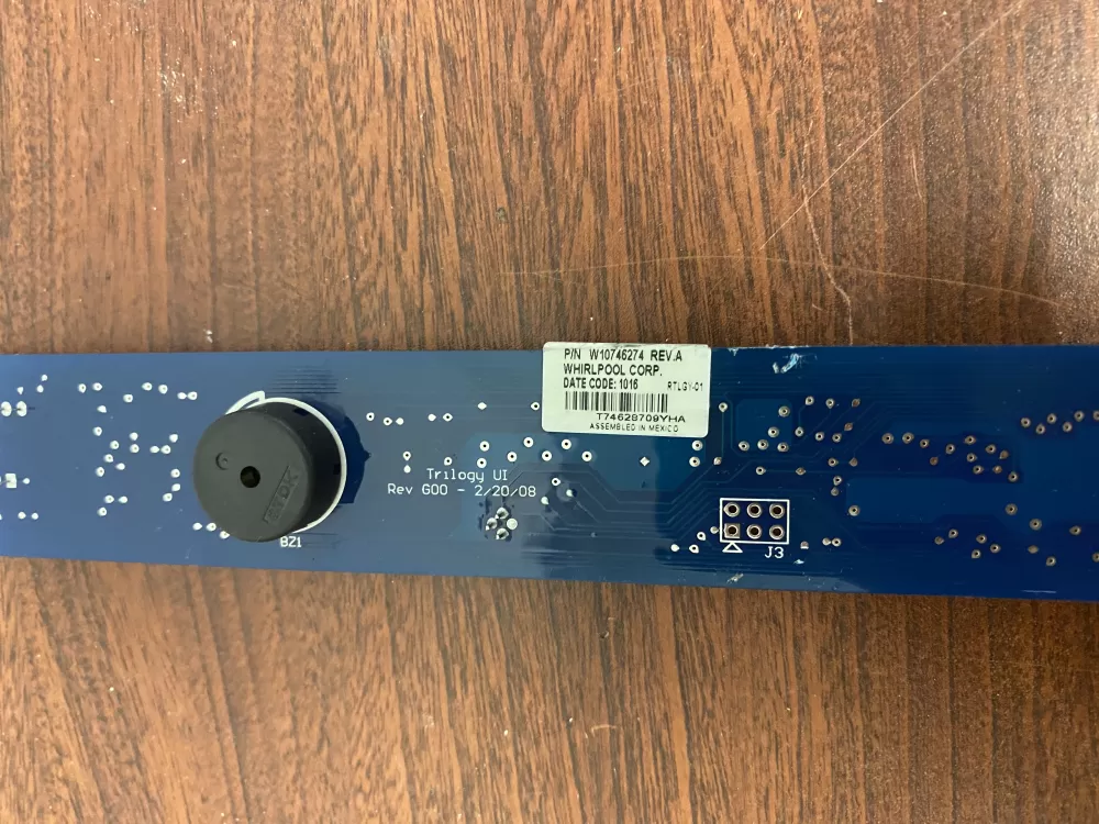 Whirlpool Maytag KitchenAid W10746274 Refrigerator Control Board AZ30194 | BK197