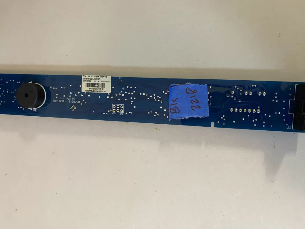 Whirlpool Maytag W10746274 Refrigerator Control Board AZ120565 | BK2218