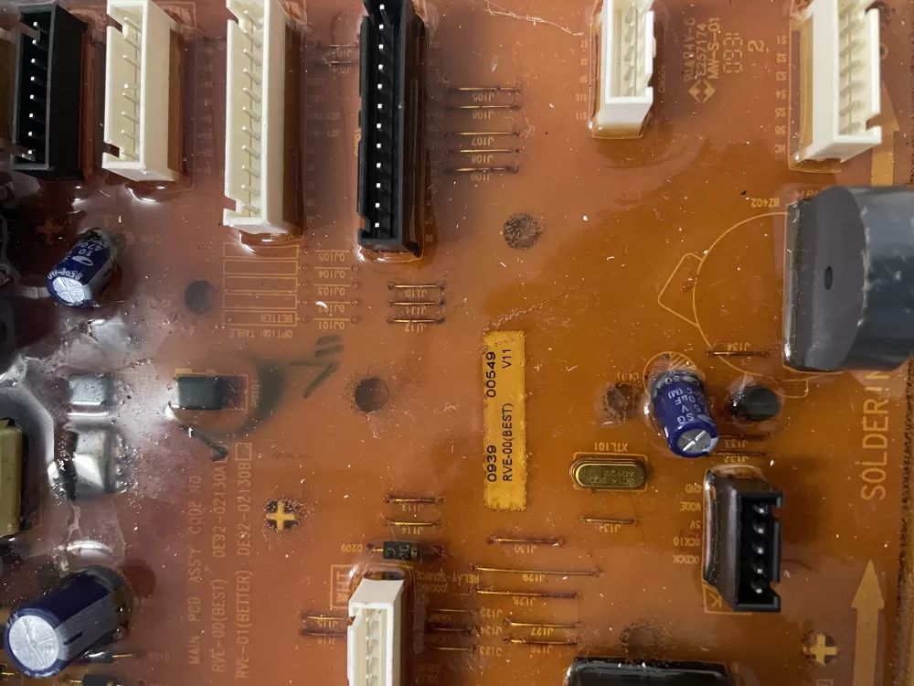 Samsung De92 02130c De41 00378a Dishwasher Control Board AZ49270 | KM1805