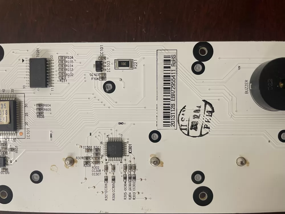 LG EBR72955411 Refrigerator Dispenser Interface Board AZ37643 | KM238