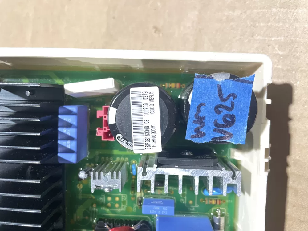 LG EBR38163349 EBR36525134 PD00034836 Washer Control Board AZ76765 | Wmv625