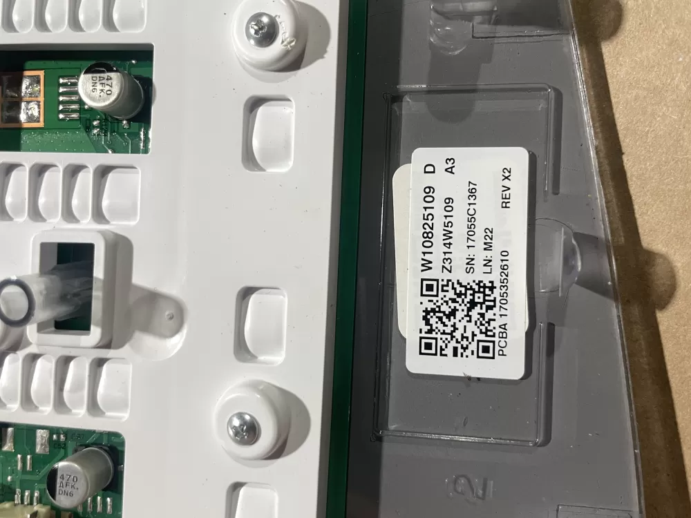 Whirlpool W10825109 W10911021 Washer Control Board Panel AZ63077 | Wmv564