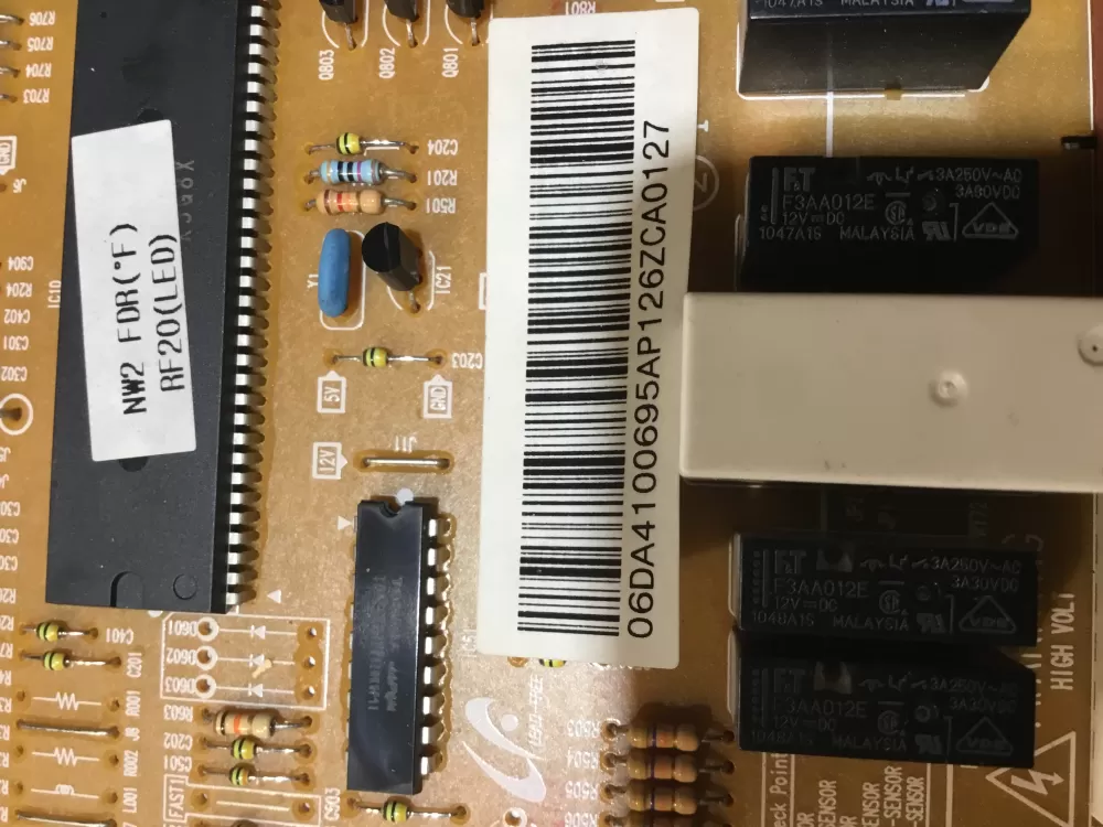 Samsung DA41-00695A Refrigerator Control Board AZ52465 | NR1839