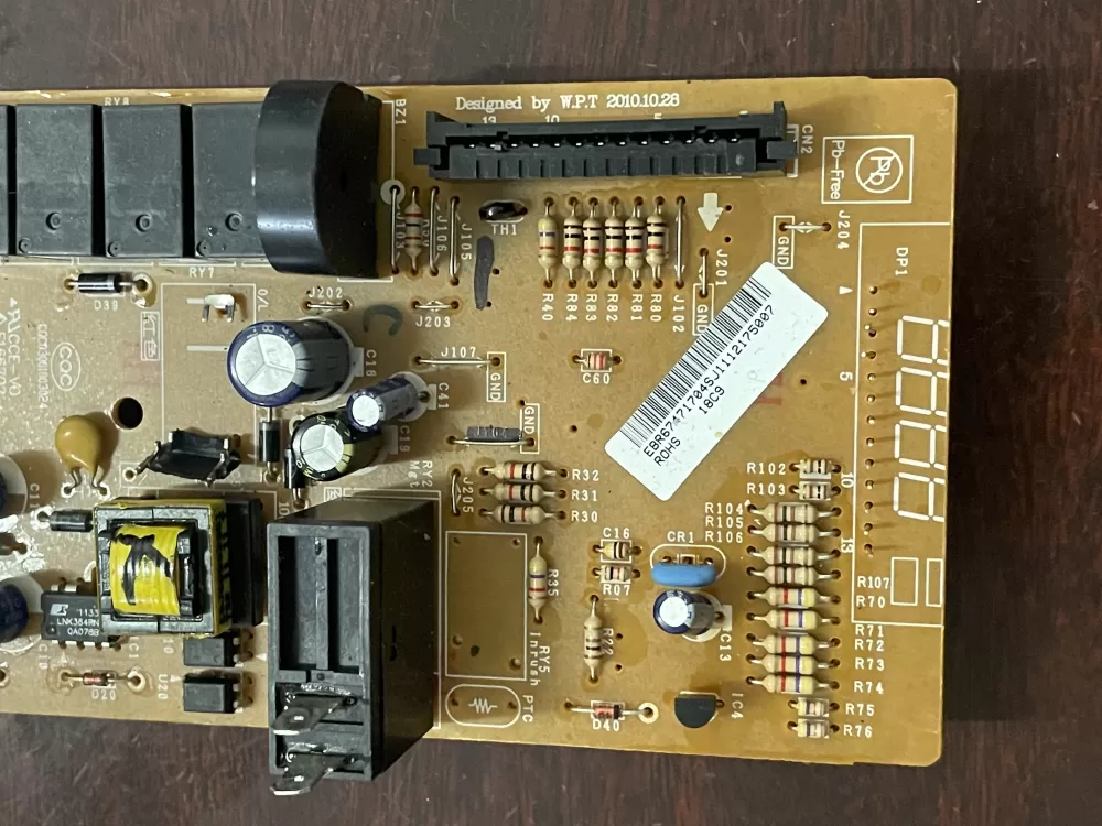 LG EBR67471704 Microwave Control Board AZ32255 | KM180