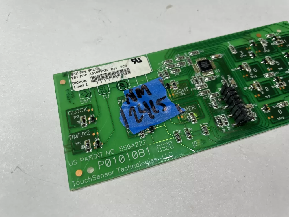 Touch Sensor Circuit Board 201001KB P01010B1 AZ143988 | Wm2415