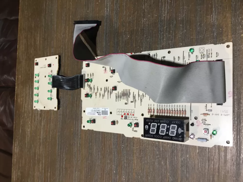 GE WE4M387 212D1119P002 WE4M329 Dryer Control Board