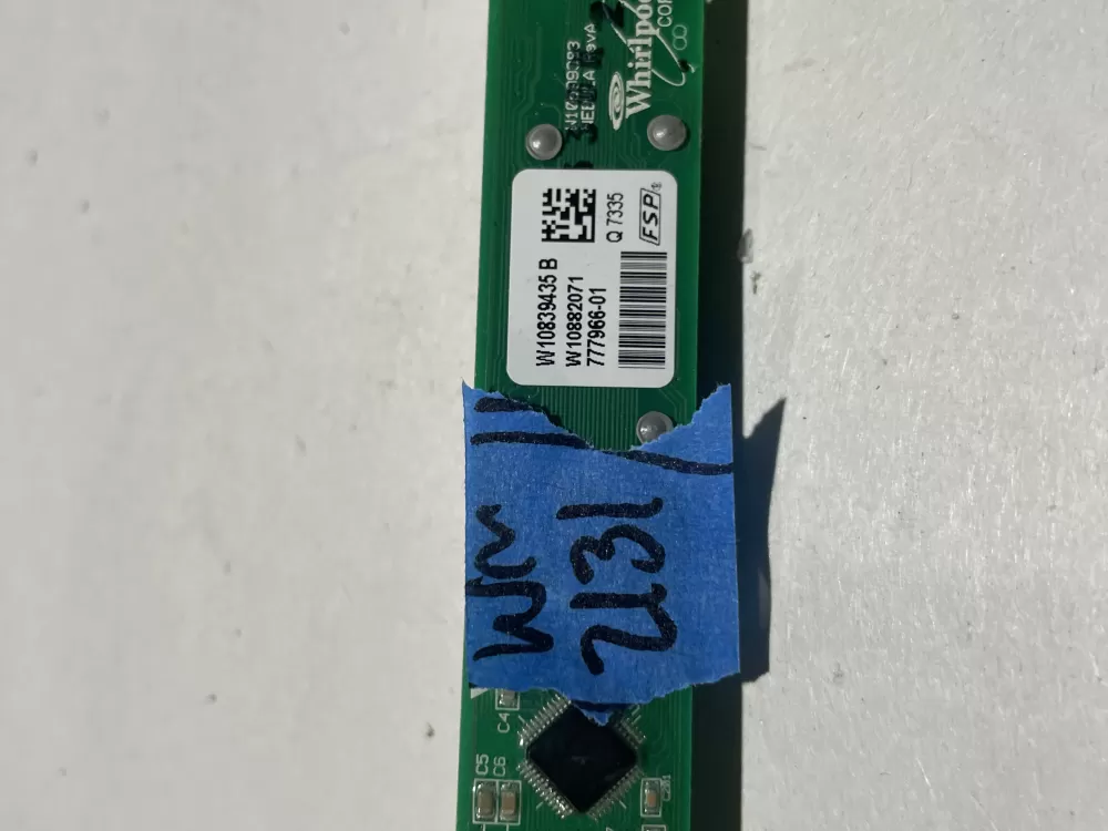 Maytag W10839435 W10898450 Dishwasher Control Board Panel AZ114489 | Wm2131