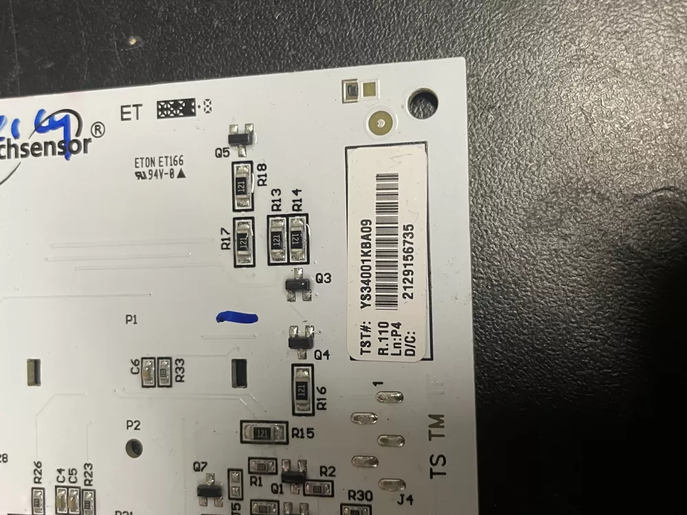 Maytag YS34001KBA09 P34001A3Z Washer Touch Sensor Board AZ12474 | 642