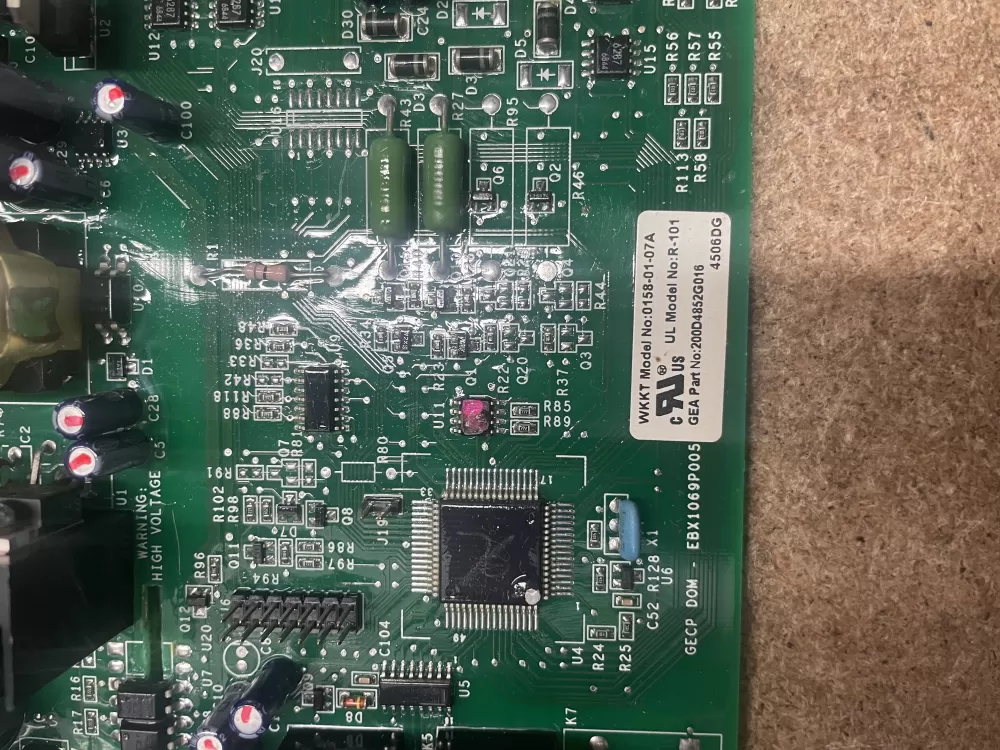 GE WR55X10942 WR55X10942C Refrigerator Control Board AZ11760 | KM1405