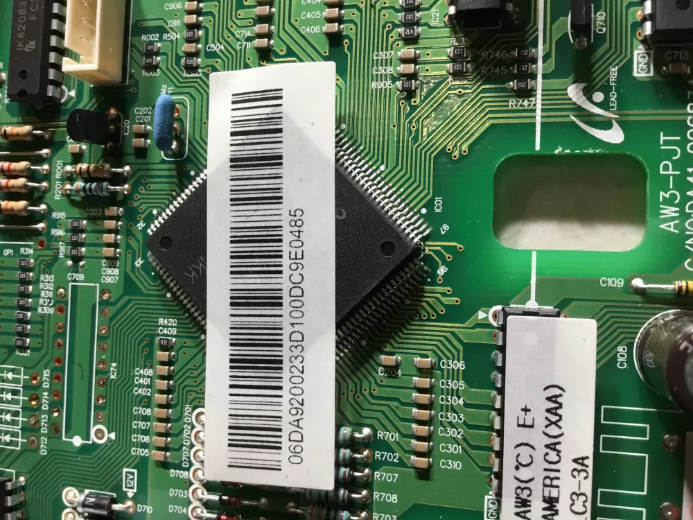 Samsung DA92 00233D DA9200233D Refrigerator Control Board AZ46614 | NR1780