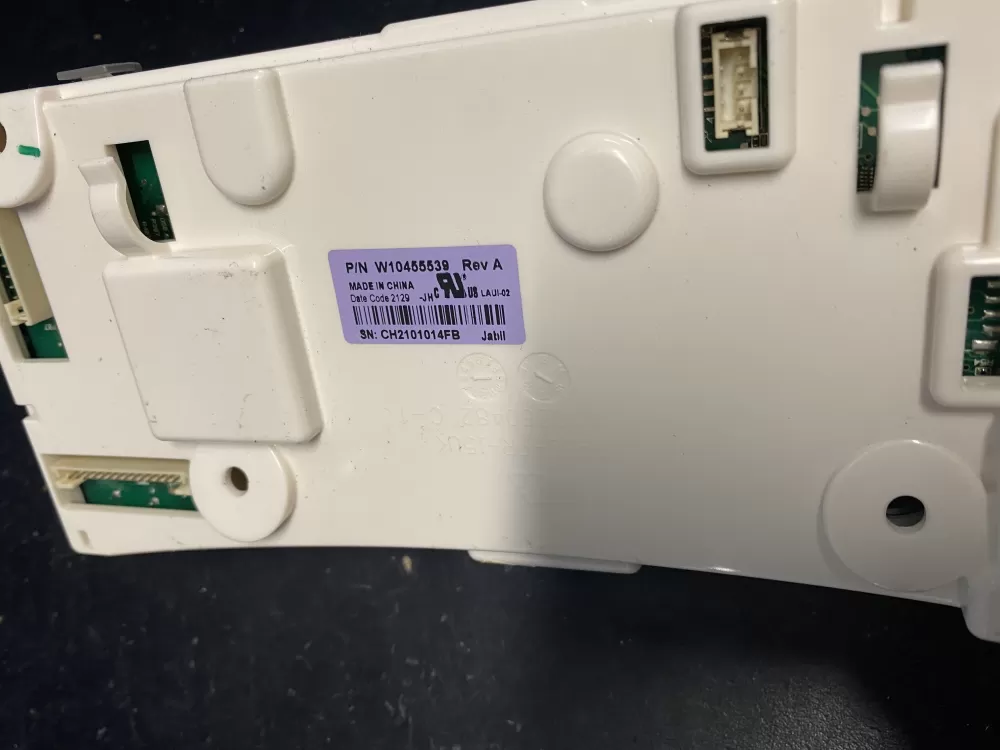 Whirlpool W10455539 W10388393 Washer Control Board Interface AZ22148 | BK905