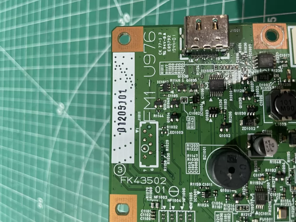 Canon Main Controller Board Assembly FM1-U976-00 FK43502 AZ192596 | Wm378