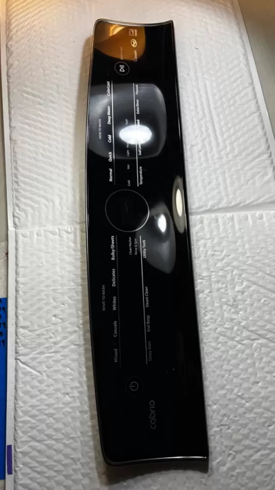 W10596697 Whirlpool Washer Control Panel