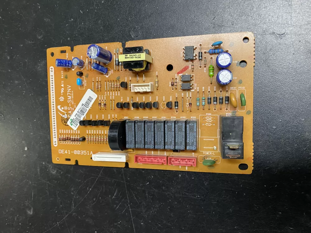 Samsung DE41-00351A Microwave Control Board Ras-