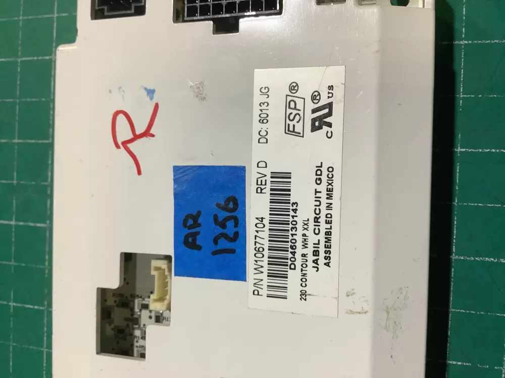 Whirlpool W10677104 Refrigerator Electronic 
 Control Board AZ227737 | AR1256