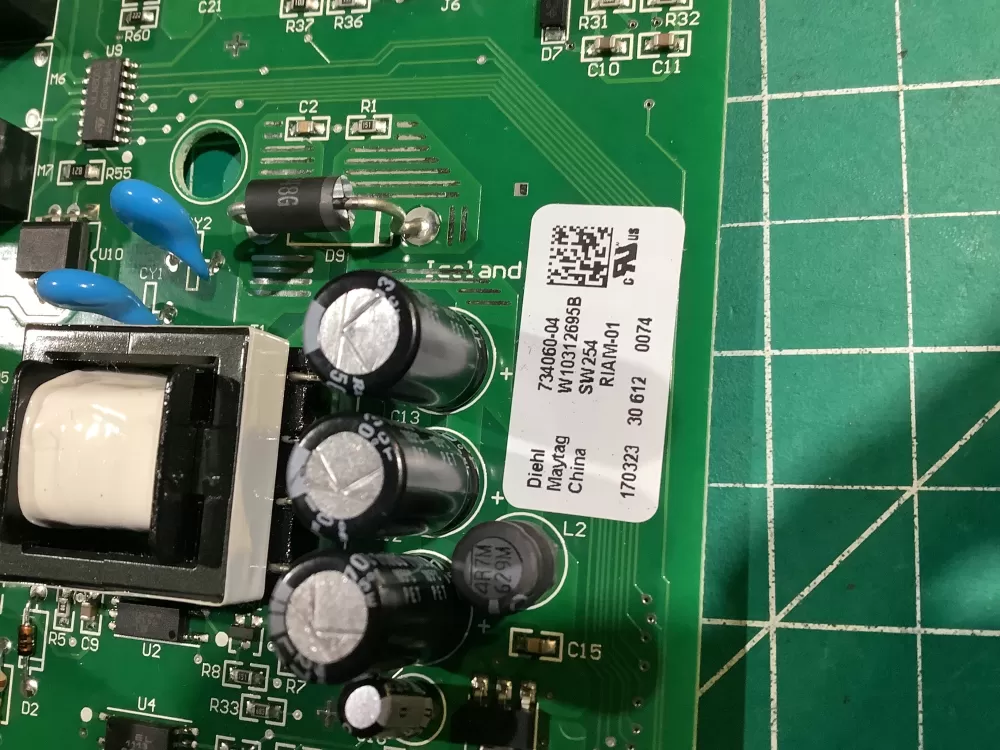 Whirlpool  Maytag W10312695B  1876388  PS11752593  EAP11752593  AP6019287 Refrigerator Control Board