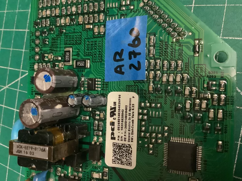 GE 265D1462G402 Dishwasher Control Board AZ207420 | AR2760