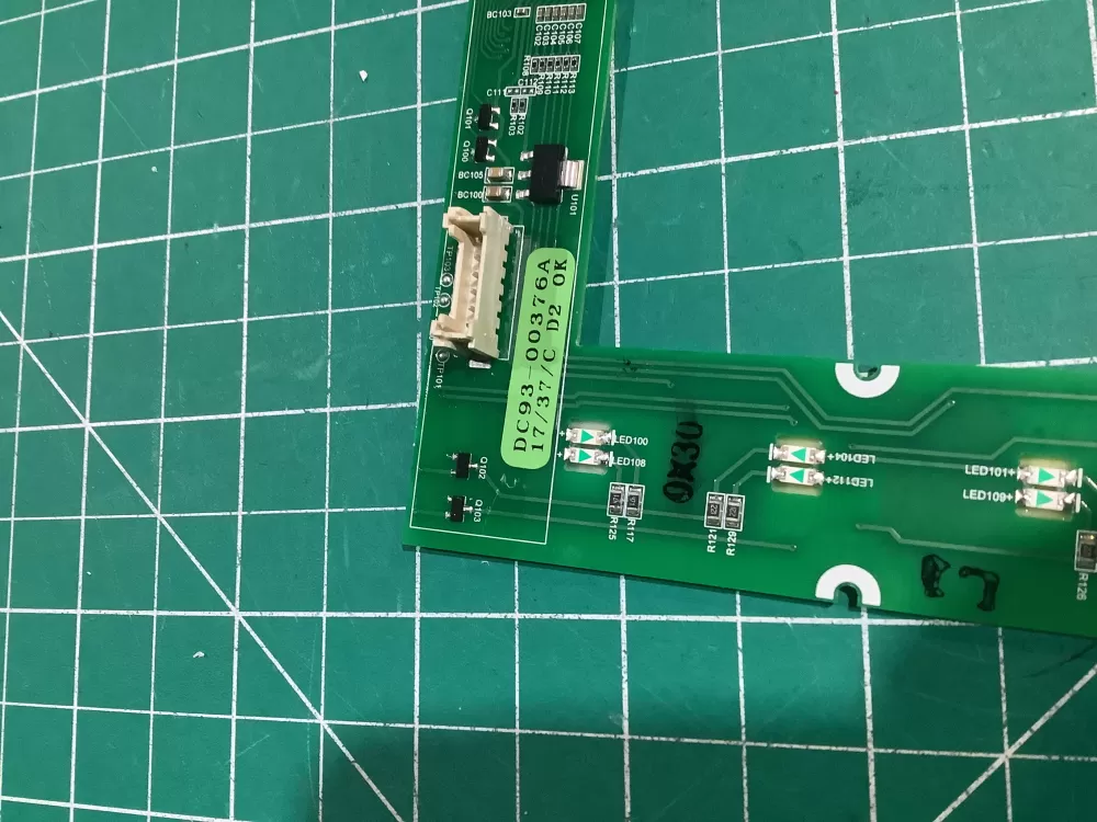 Samsung DC93-00376A Washer UI Touch Sensor Display Board AZ145620 | NR2439