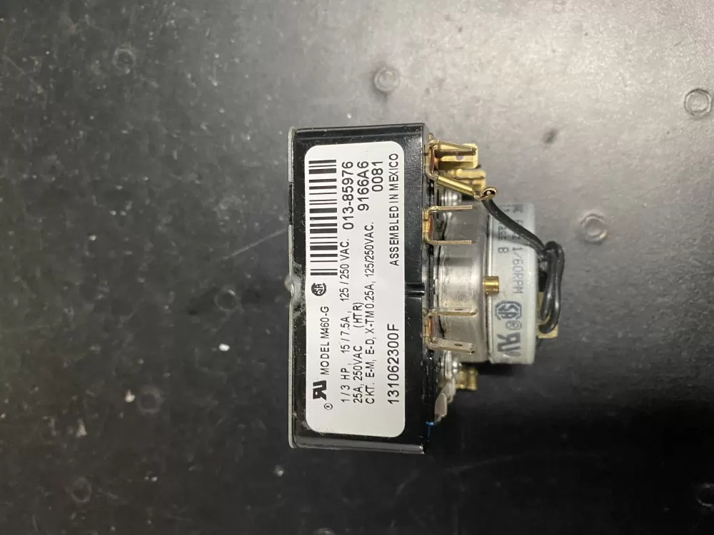 Frigidaire  Whirlpool  GE  Kenmore 131062300F Dryer Timer