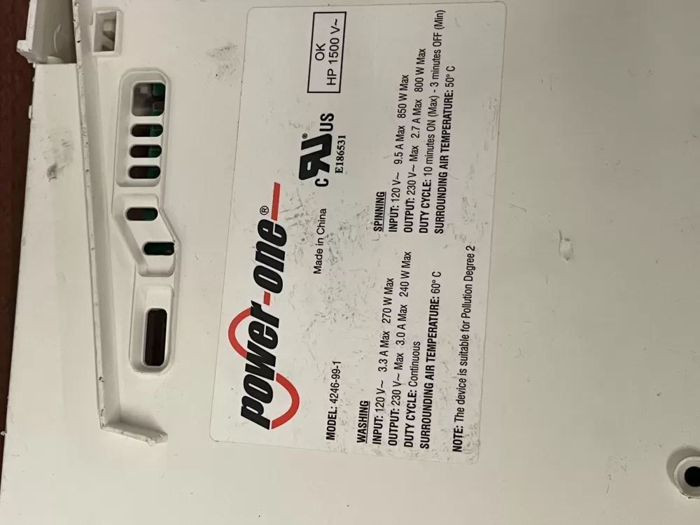 Frigidaire Kenmore Washer Control Board Main 4246-99-1 AZ28750 | KMV109