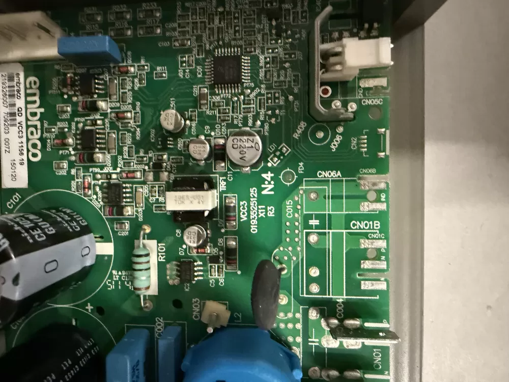 GE Whirlpool VCC3 1156 19 Refrigerator Inverter Control Board AZ228152 | KM485