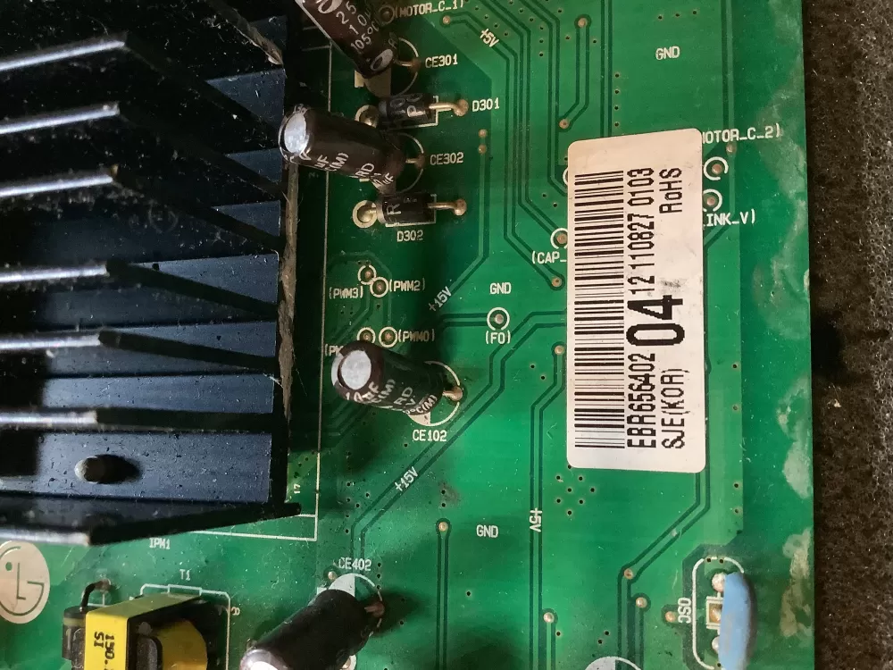 LG Kenmore AP5604149 EBR65640204 Refrigerator Control Board AZ98756 | NR89