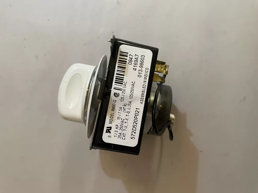 GE 572D520P021 WE4M271 Dryer Timer