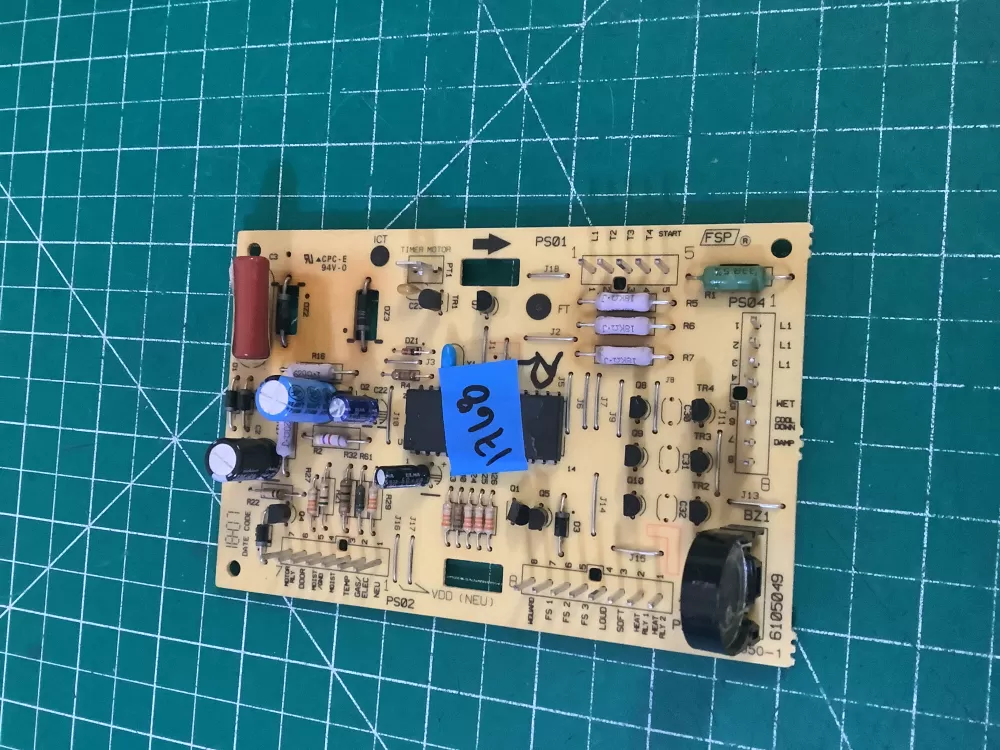  100 01288 08 Dryer Control Board AZ211673 | NR1768