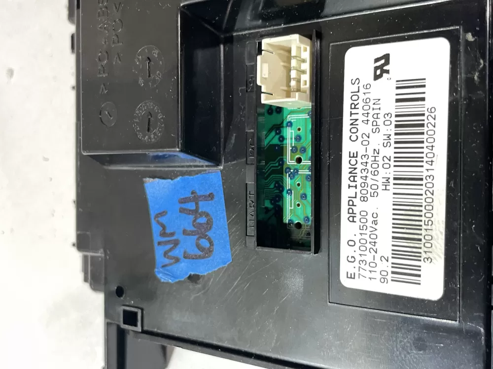 Asko dishwasher control board 7731001500  AZ205381 | Wm664