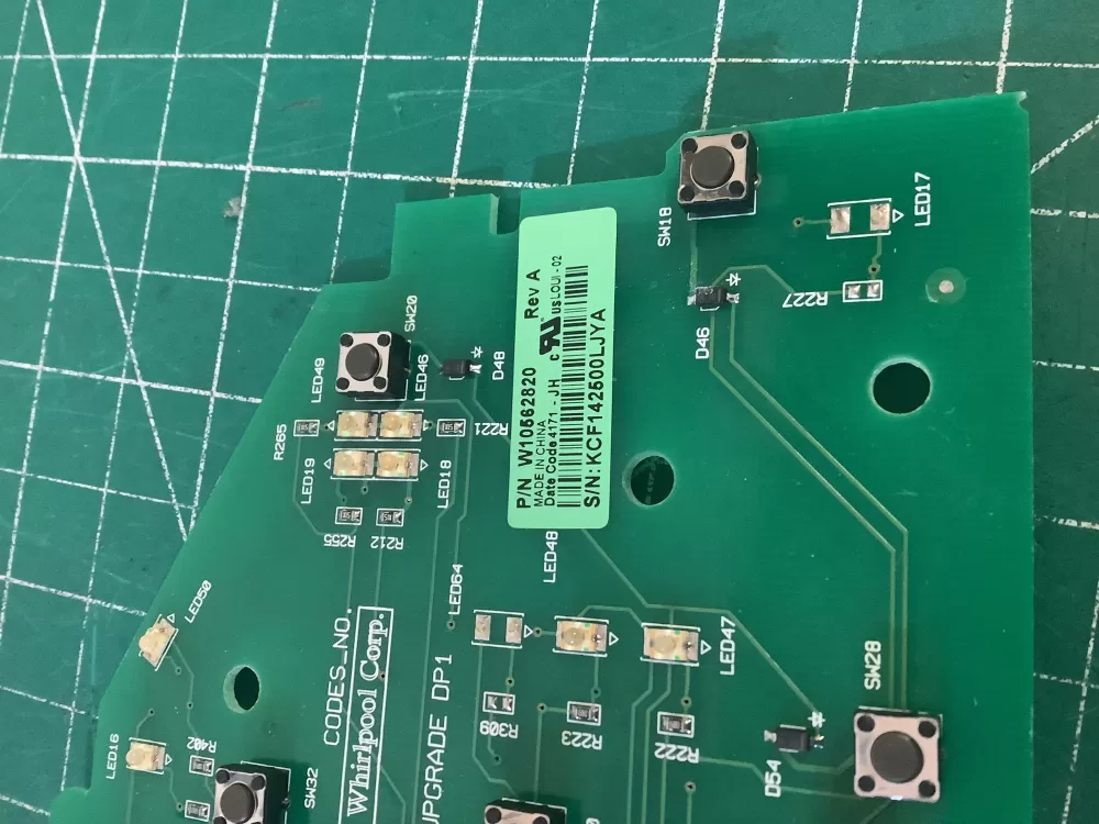 Whirlpool W10562820 Washer Control Board AZ200479 | NR2796