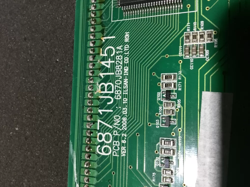 LG Kenmore 6871JB1451A Refrigerator Control Board Dispenser AZ85367 | NR1058