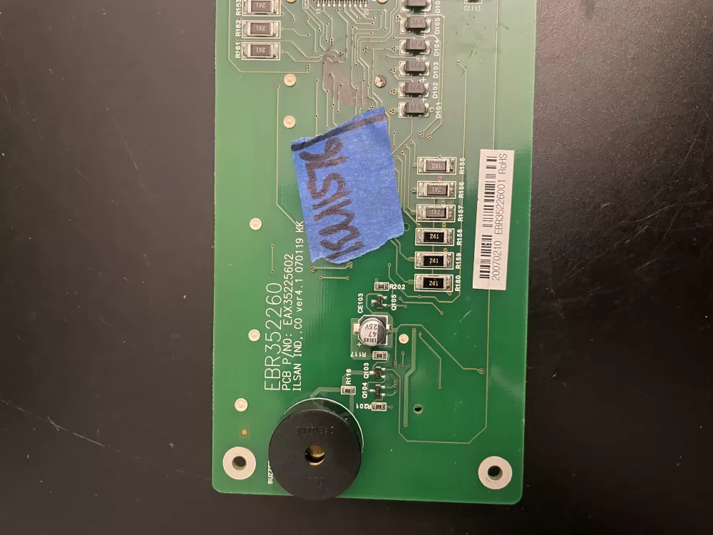 LG EBR35226001 Refrigerator Control Board AZ92746 | KM1576