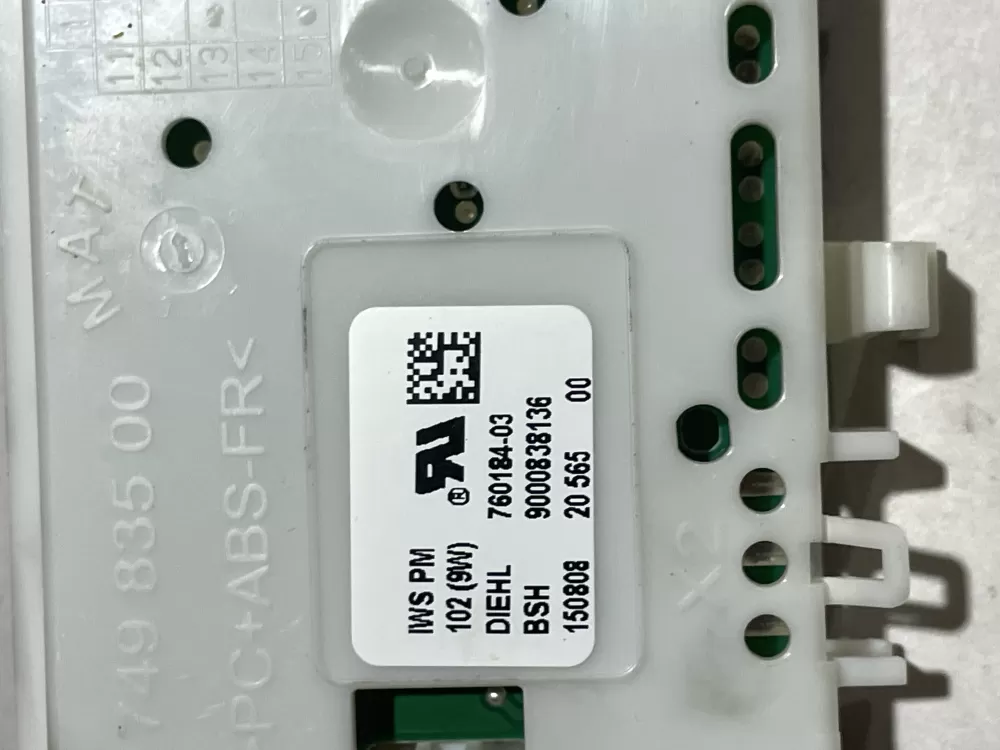 Bosch 12019087 9000838136 Refrigerator Control Board AZ138159 | Wm2375