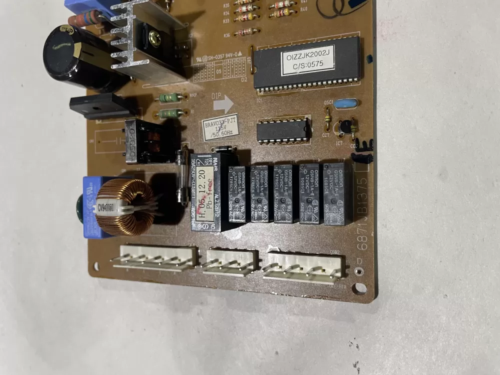 LG Kenmore 6871JB1375D 6871JB1375E Refrigerator Control Board AZ150597 | KM1953