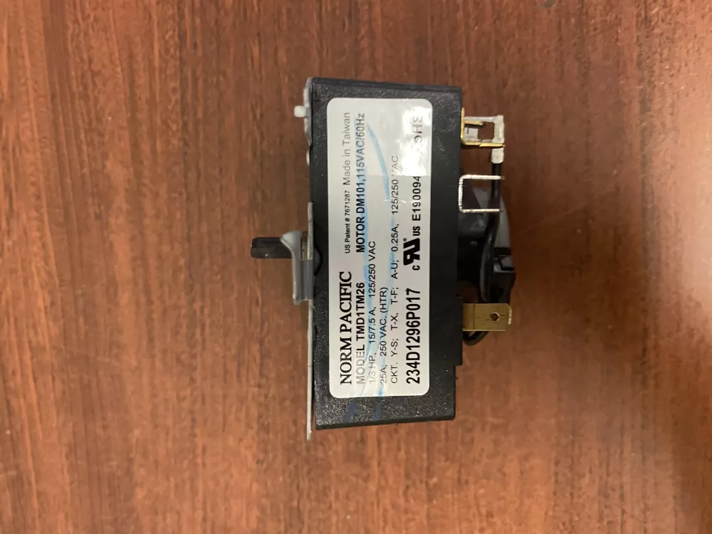 Kenmore  General Electric WE4M521 WE04X22654 PS11721520 234D1296P017 Dryer Timer