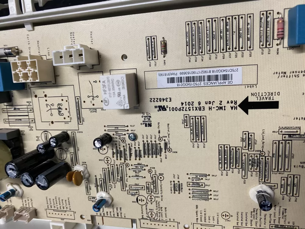 GE 275D1543G018 Washer Control Board AZ2873 | BKV235