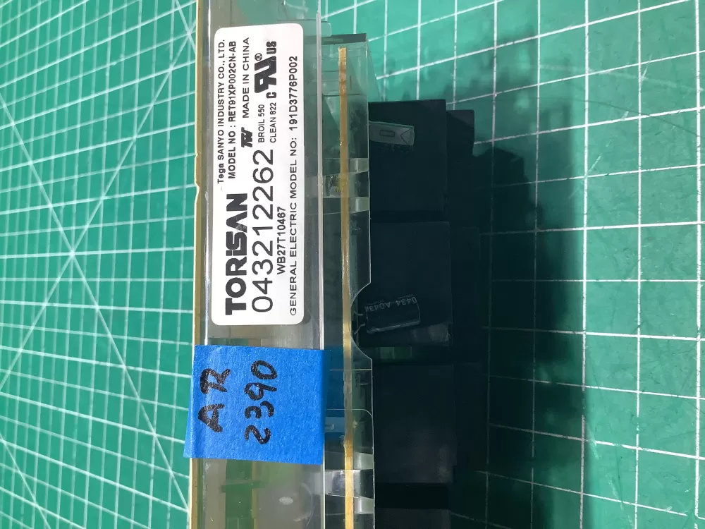 GE 191D3776P002 Range Control Board