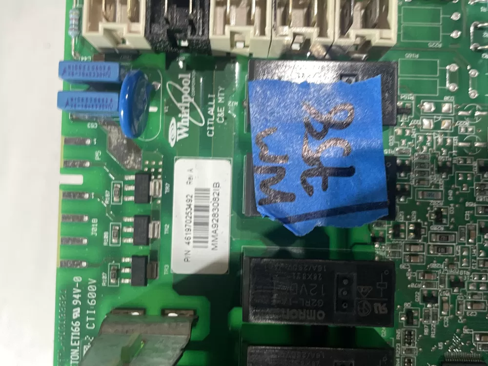 Whirlpool 461970253492 Washer Control Board AZ205768 | Wm758