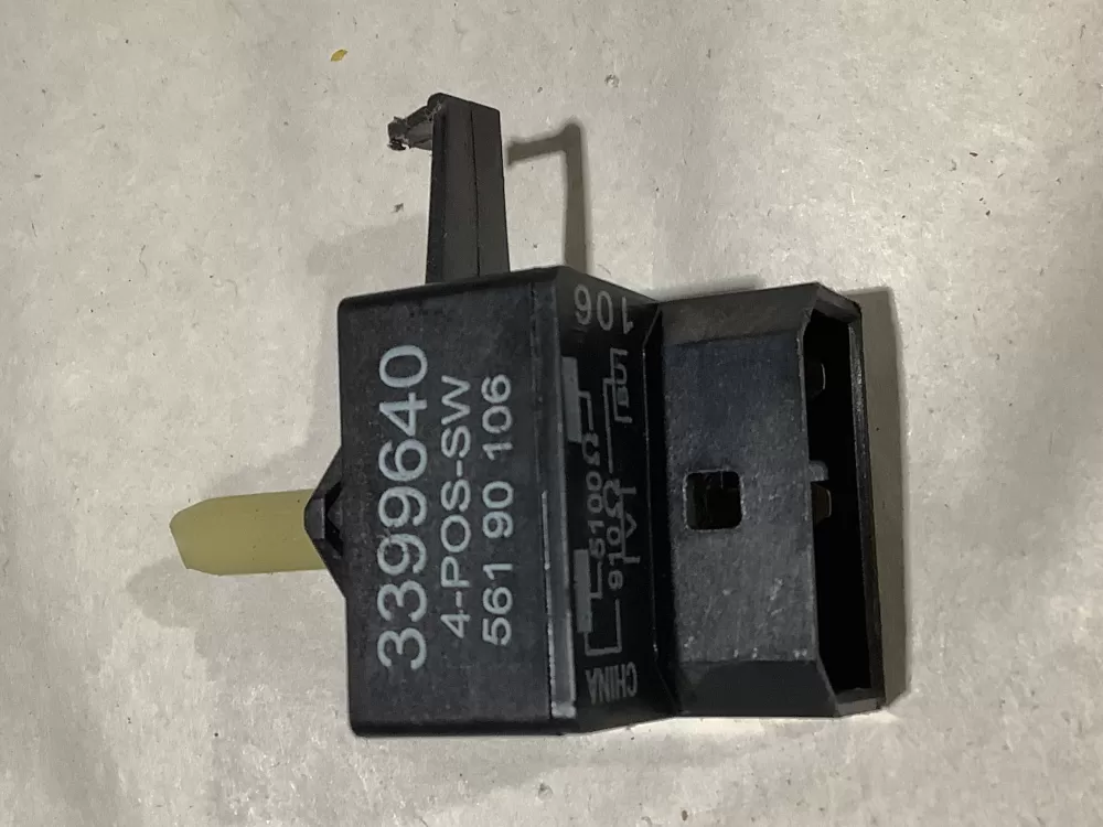 Whirlpool 3396014 Dryer Inglis Kitchen Aid Switch AZ106497 | Sl51