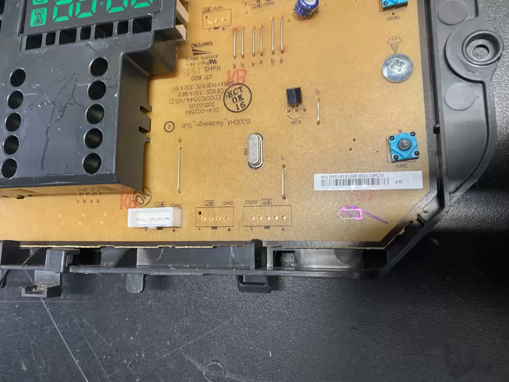 Samsung DC92 01802J Washer Control Board AZ13027 | BKV269