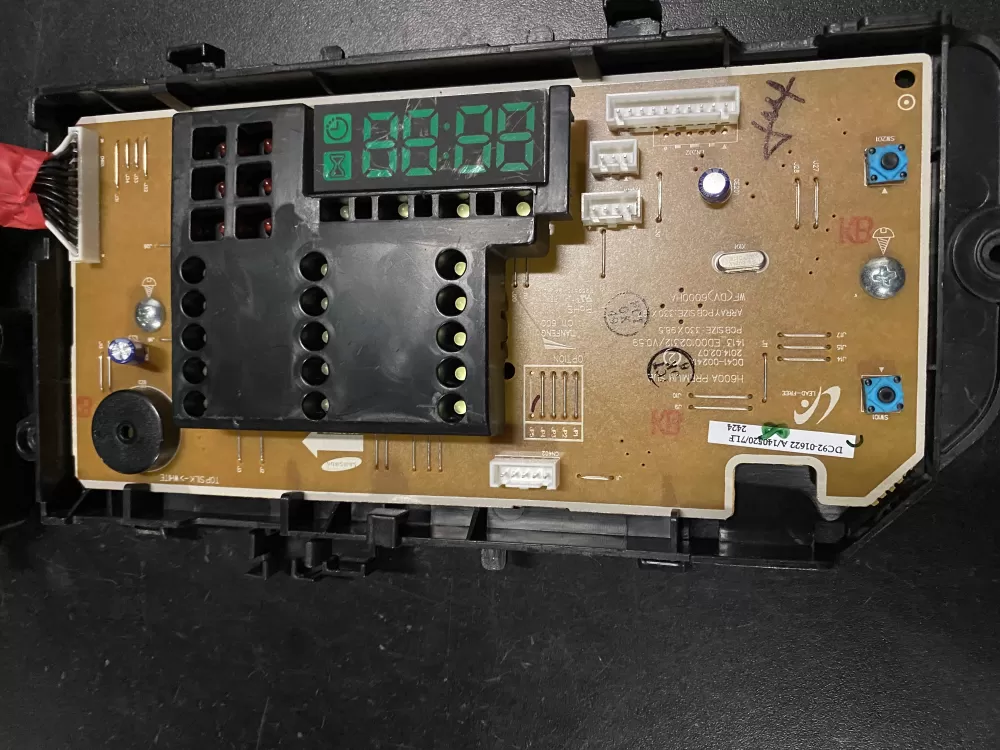Samsung Washer Control Board DC92-01622A AZ26982 | BK131