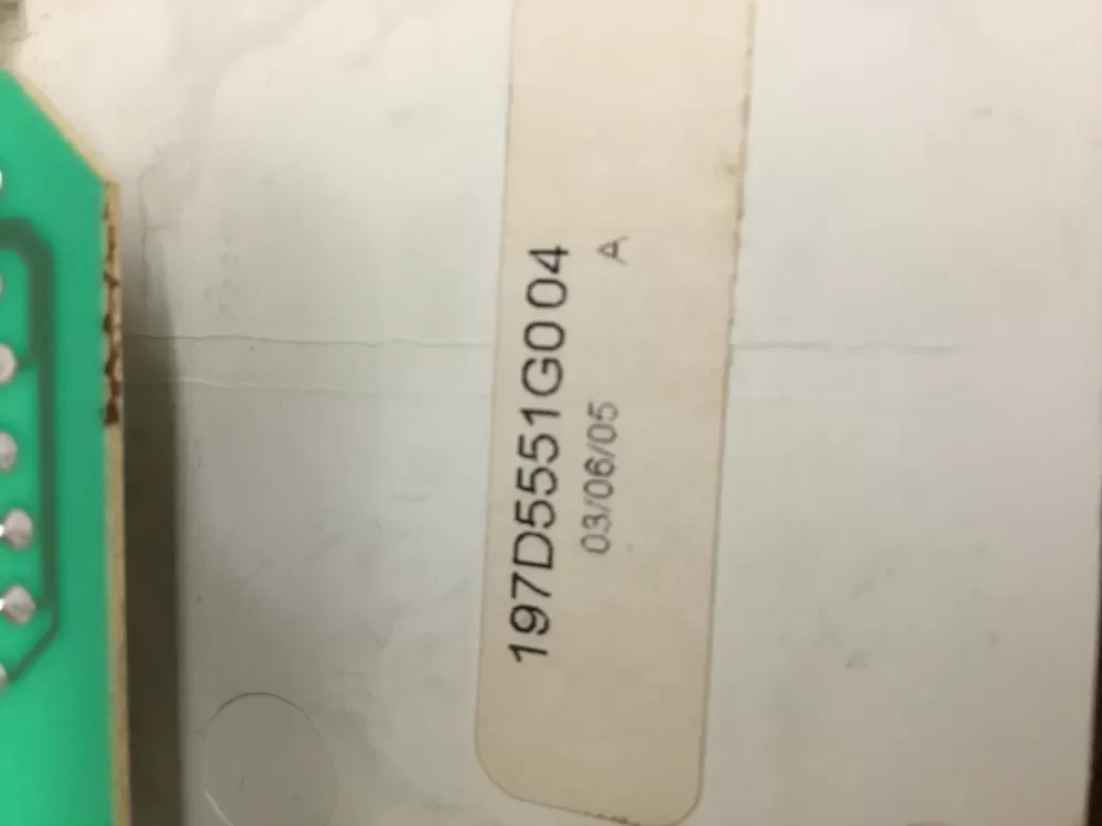 Hotpoint 197D5551G004 Refrigerator Control Board Dispenser AZ29106 | NR119