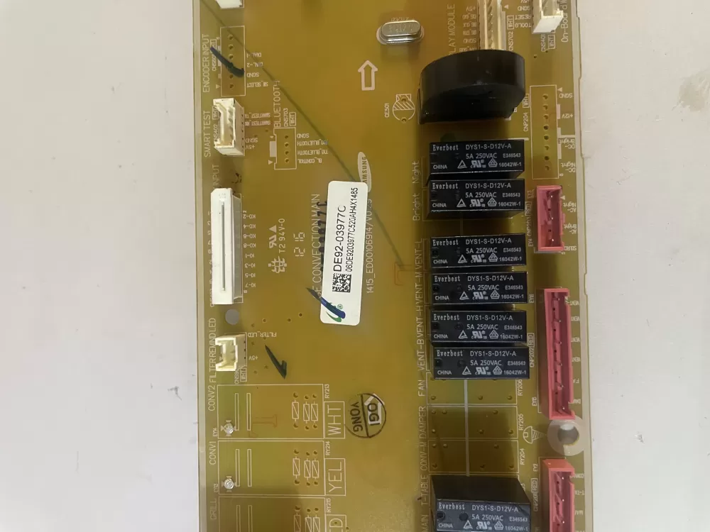 Samsung DE92 03977C Microwave Control Board Panel AZ128587 | KM288