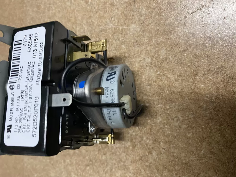 GE 572D520P019 WE4M189 Dryer Timer AZ993 | BK743