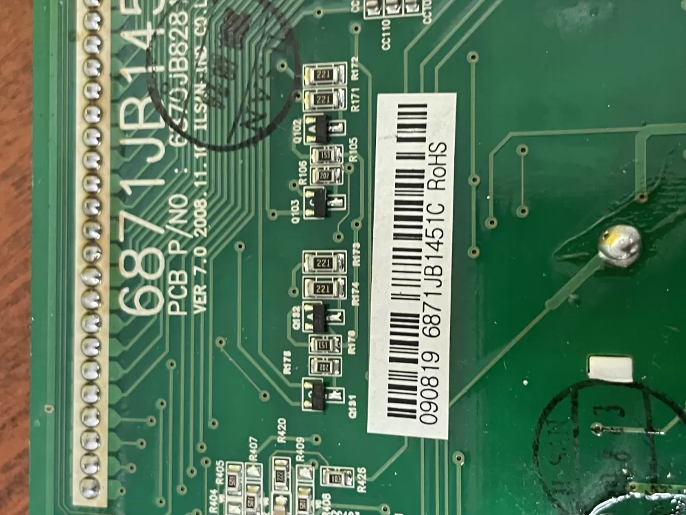 LG Kenmore 6871JB1451C Refrigerator Control Board Dispenser AZ52315 | Wm1893