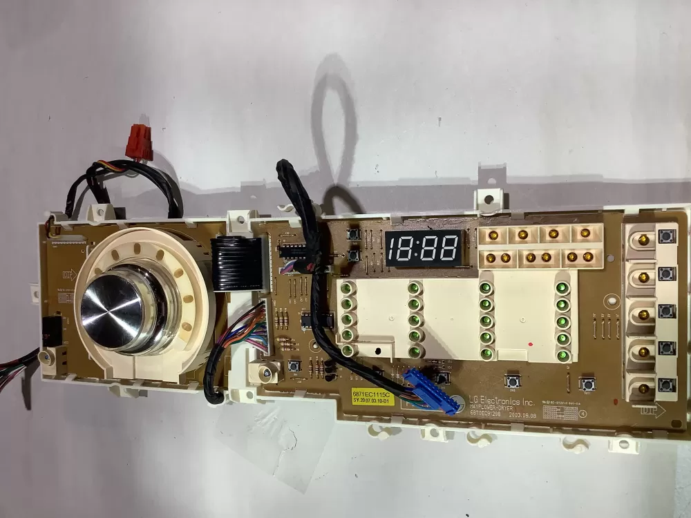 LG 6870EC9129B 6871EC1115C Dryer Control Board