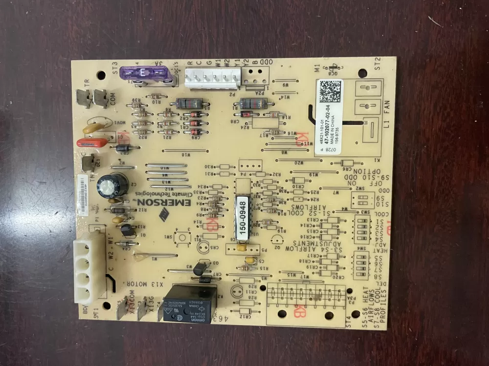 Rheem 47-102077-02-04 Air Handler Control Board