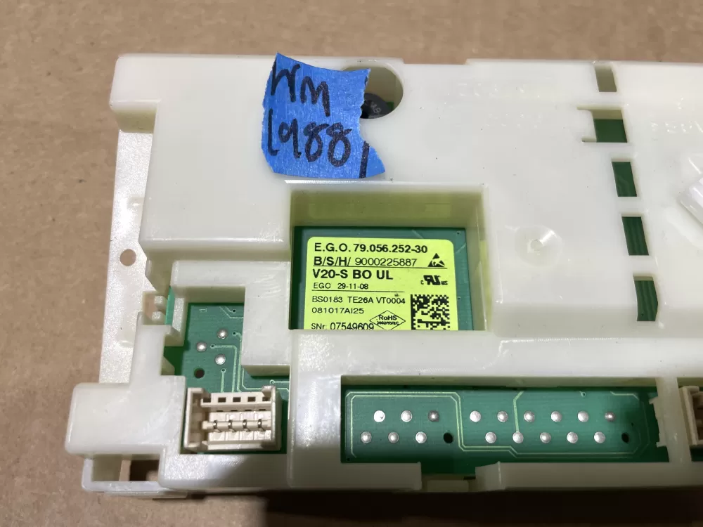 Bosch 9000225887 Dryer Control Board AZ68135 | Wm1988