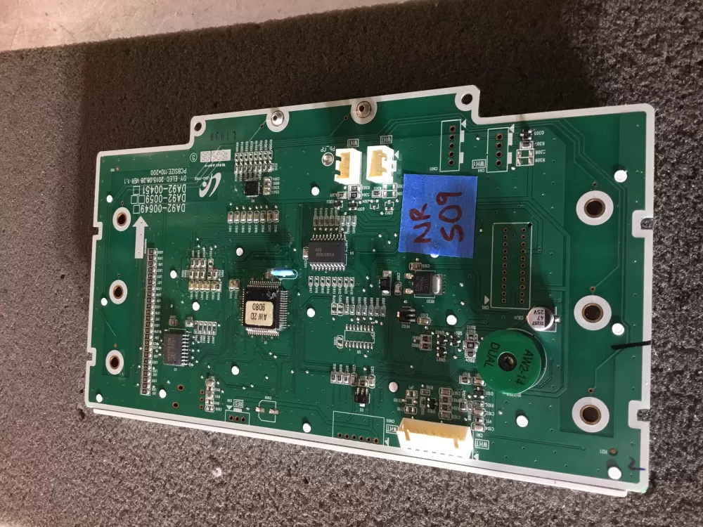 Samsung DA92 00649A Refrigerator Control Board Dispenser AZ109949 | NR509