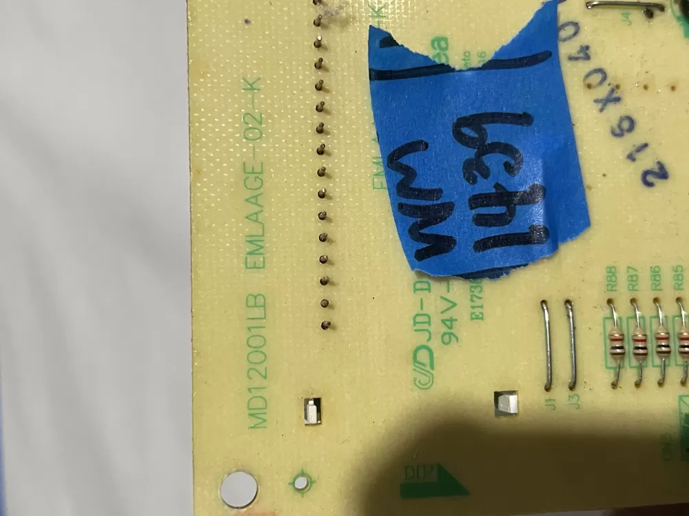 GE MD12001LB EMLAAGE-04-K 17170000008243 Microwave Control # AZ188820 | Wm1439